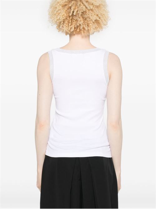 Canotta donna bianca Fabiana Filippi | JED275F150L36121